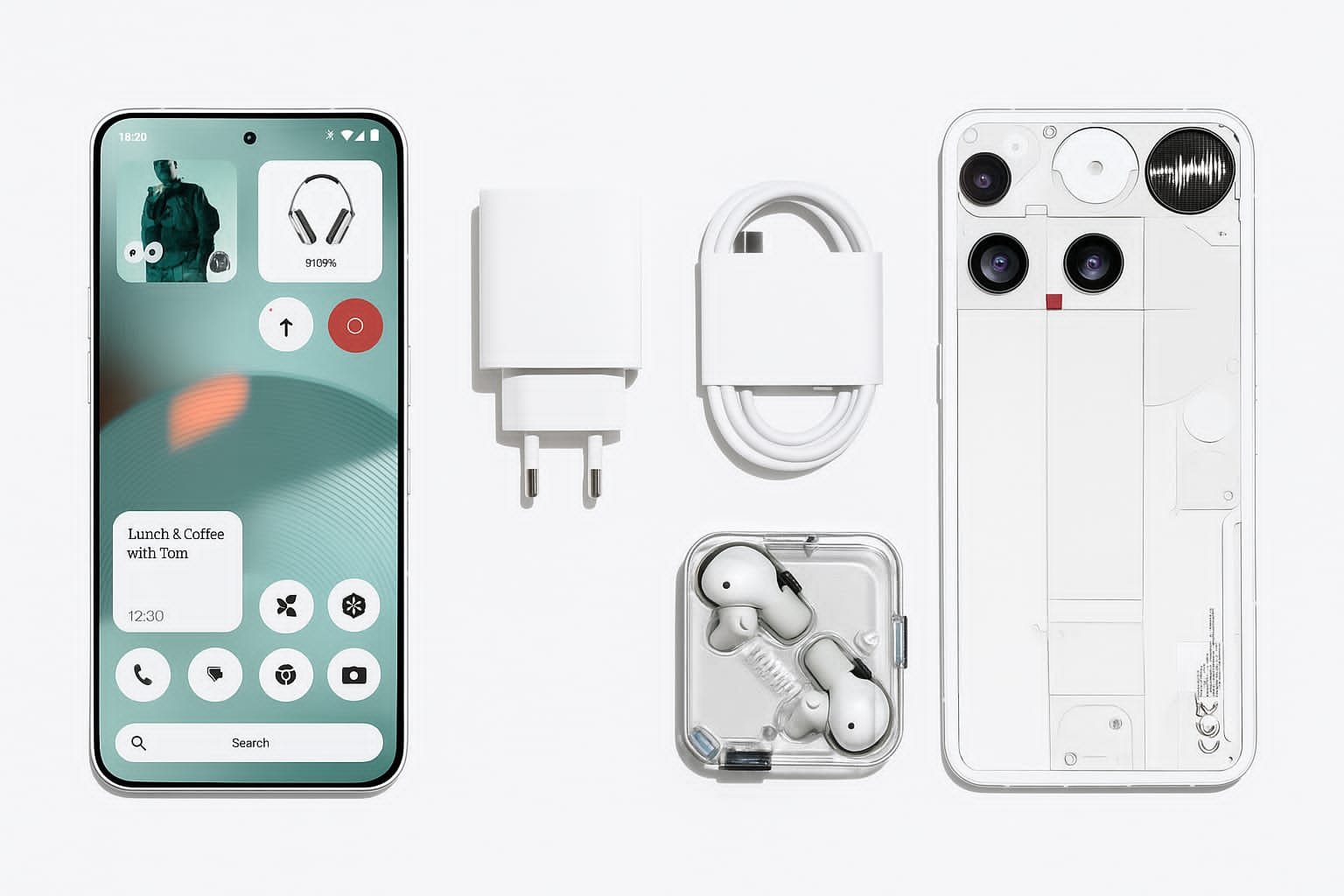 Nothing Phone 3 Transparent Design Smartphone 2025