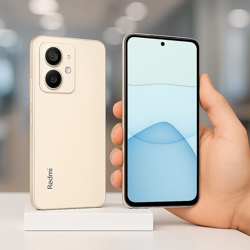 Redmi 13x Review - Redmi 13x smartphone with strong battery and premium design