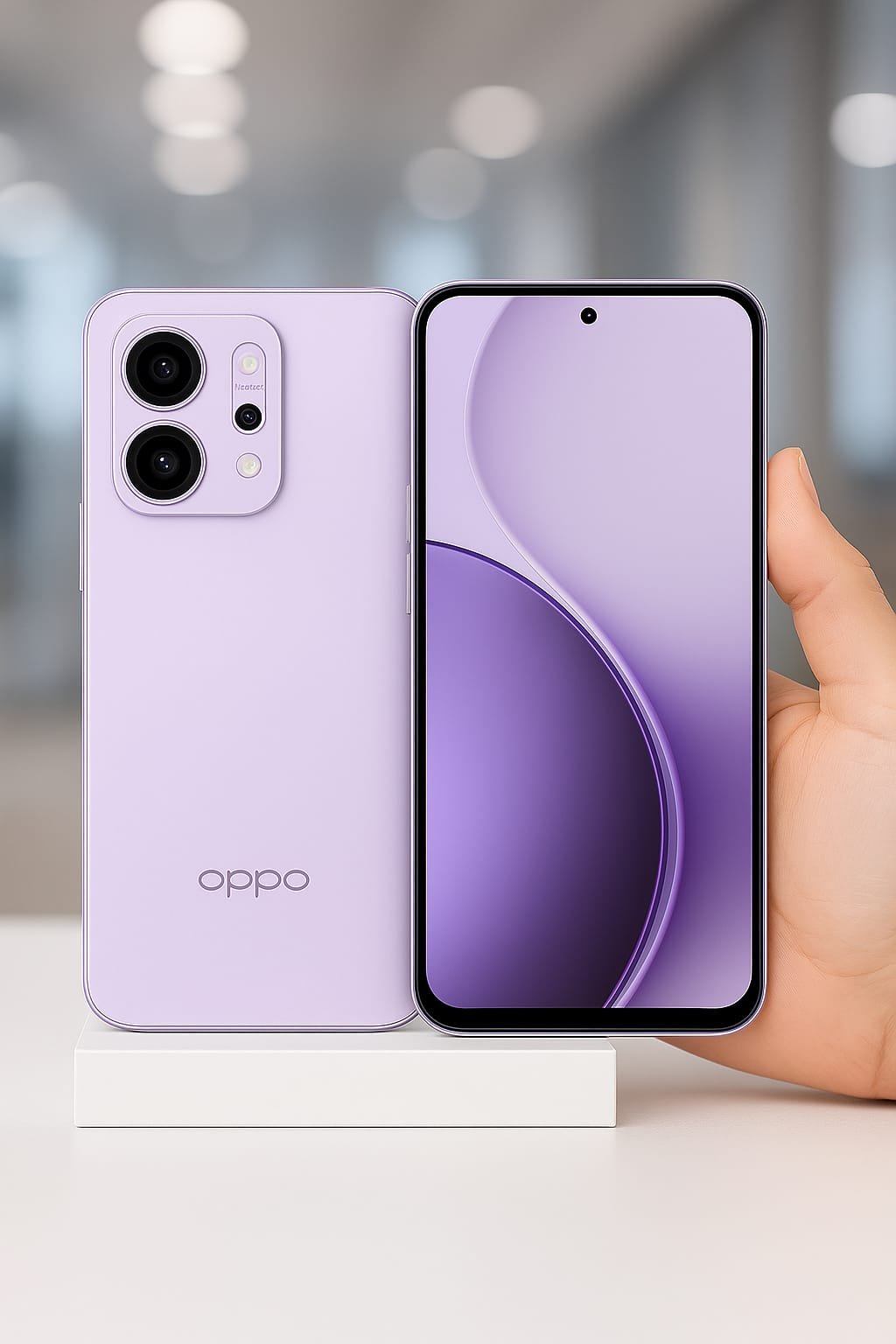 Oppo 14 Pro Review - Oppo 14 Pro smartphone showing rear camera and display