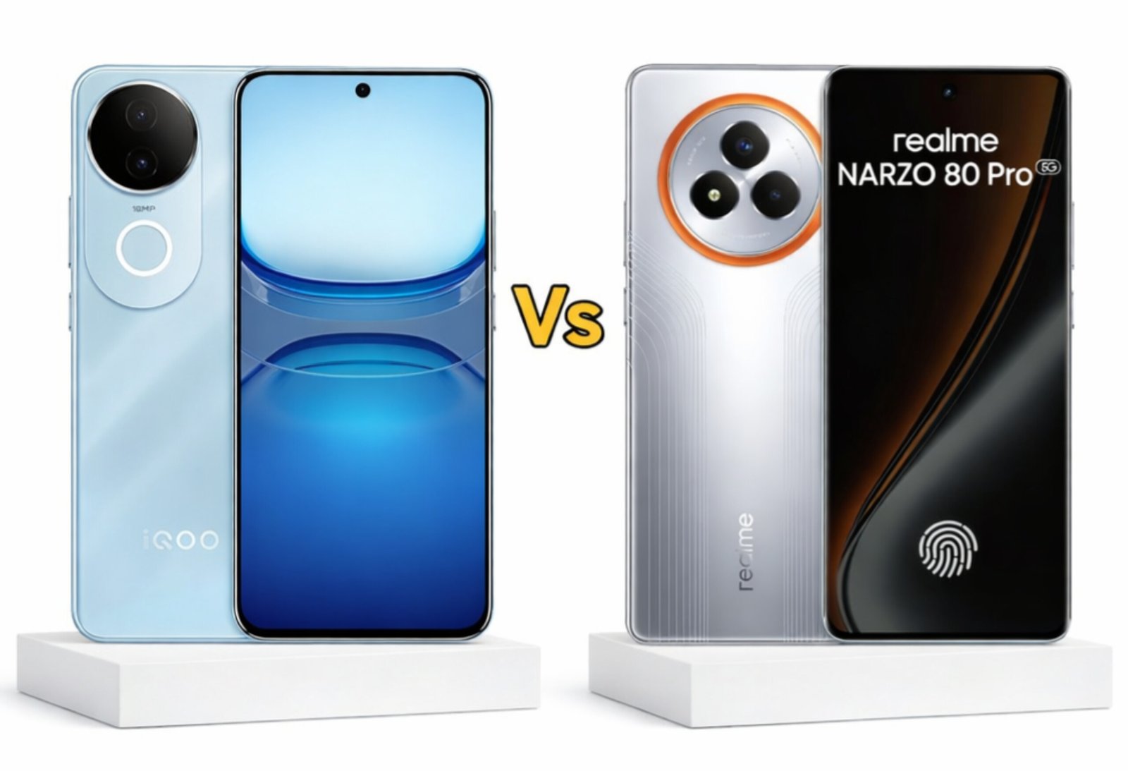 iQOO Z10R vs Realme Narzo 80 Pro Comparison