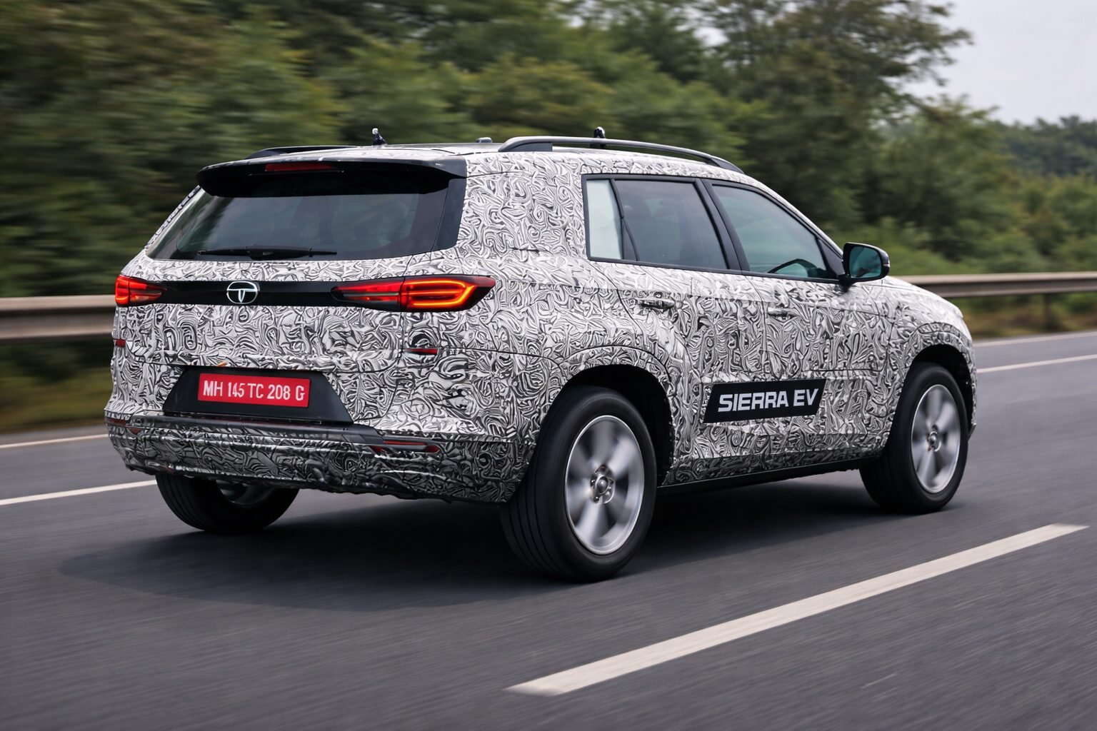Tata Sierra EV – Testing