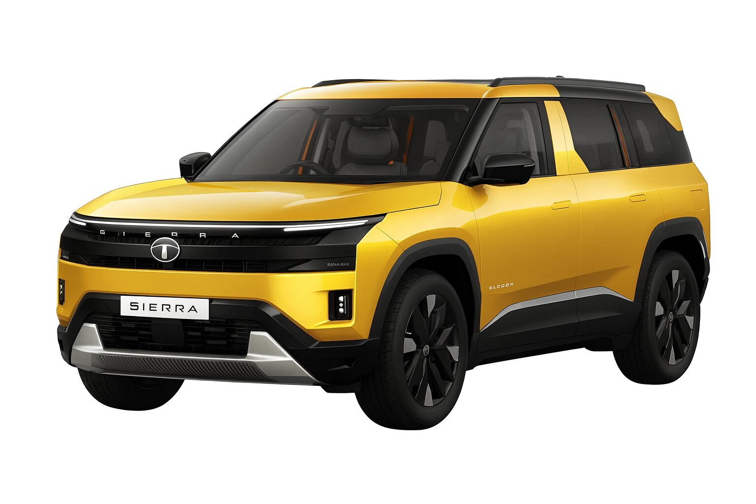 Tata Sierra Interior First Look 2025