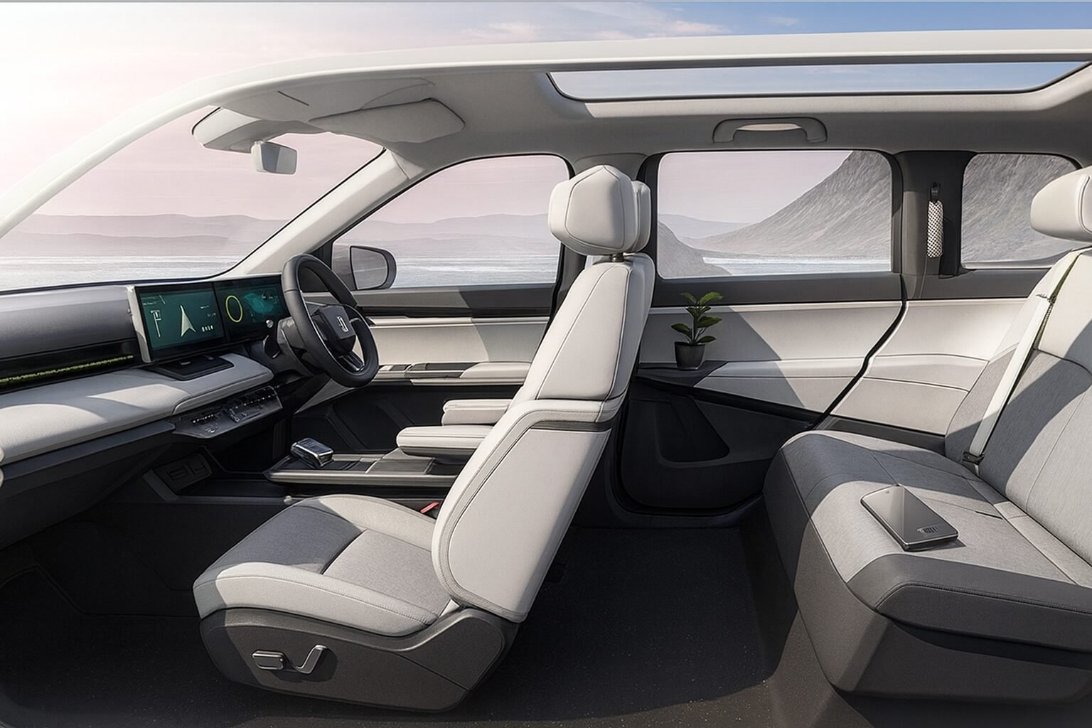 Tata Sierra Interior First Look Viral 2025 – Dashboard Design