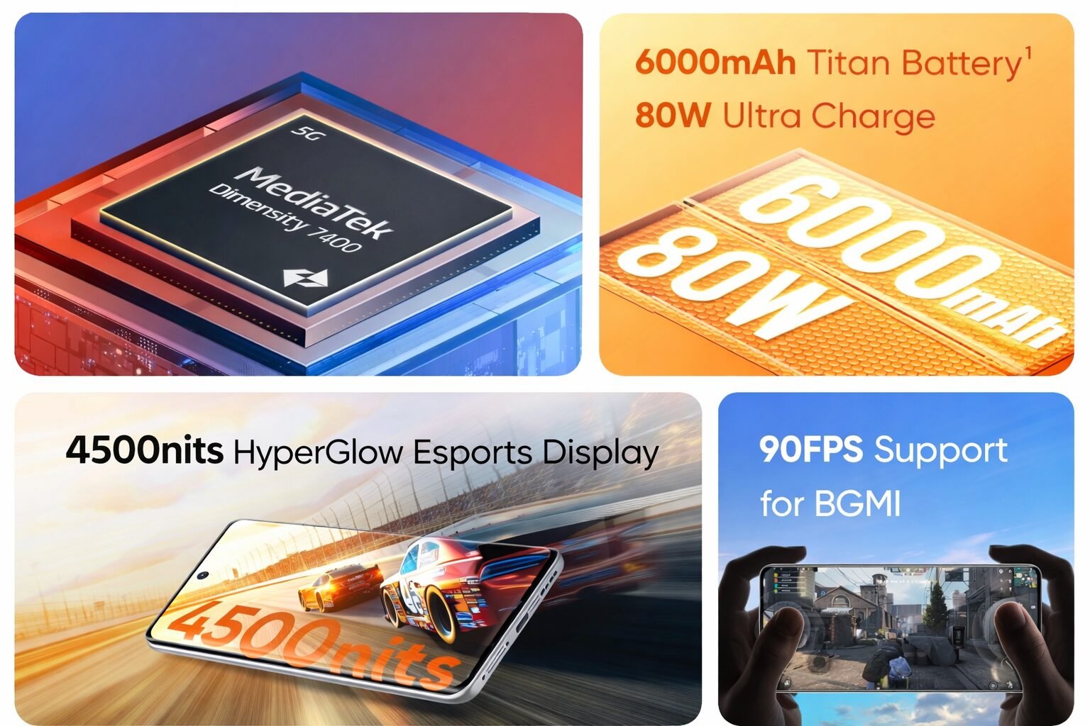 Realme Narzo 80 Pro gaming performance test