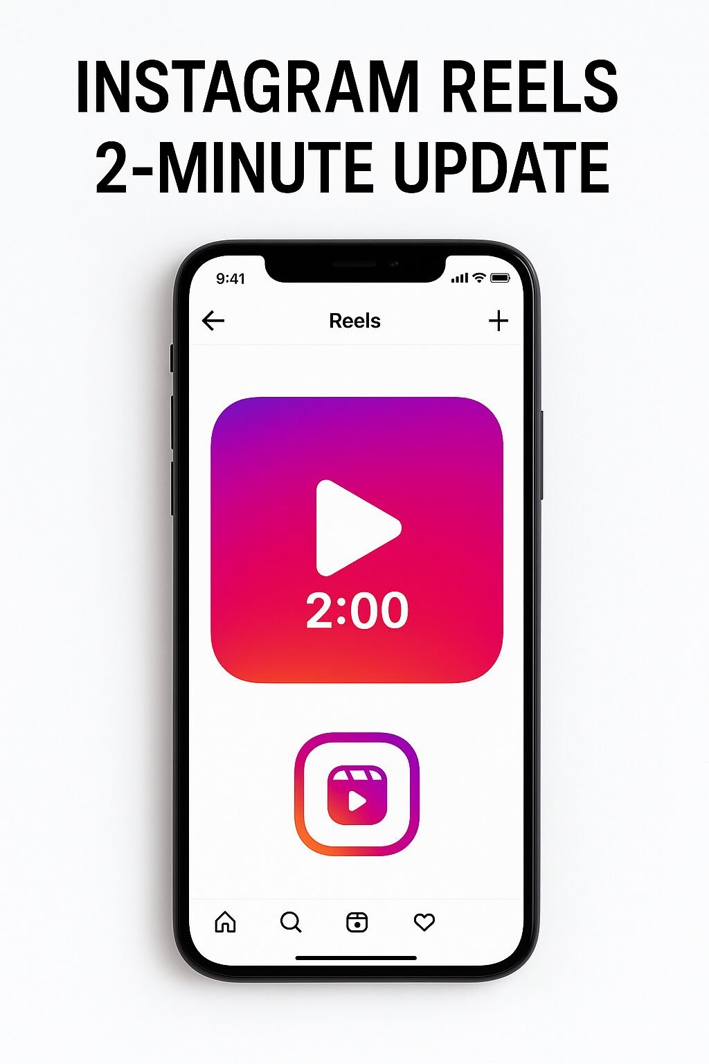 Instagram Reels 2-Minute Update features