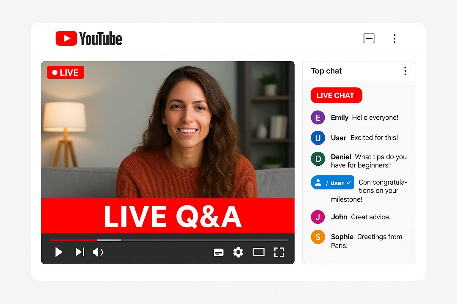 YouTube live chat enhance benefits