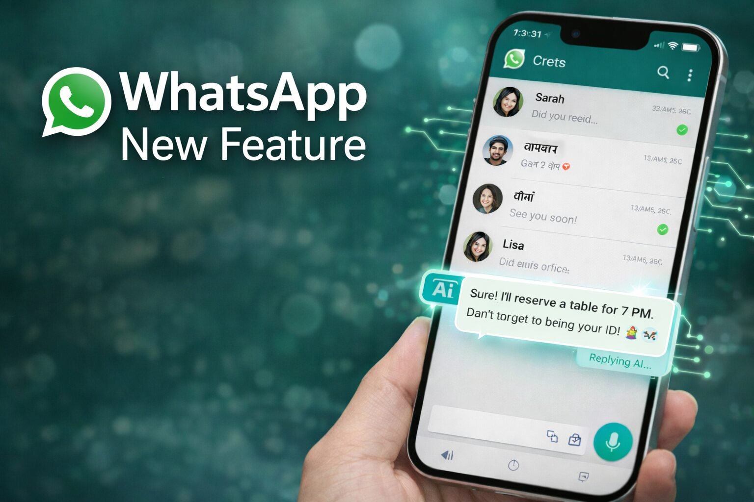 WhatsApp New Feature 2025 smart chat update
