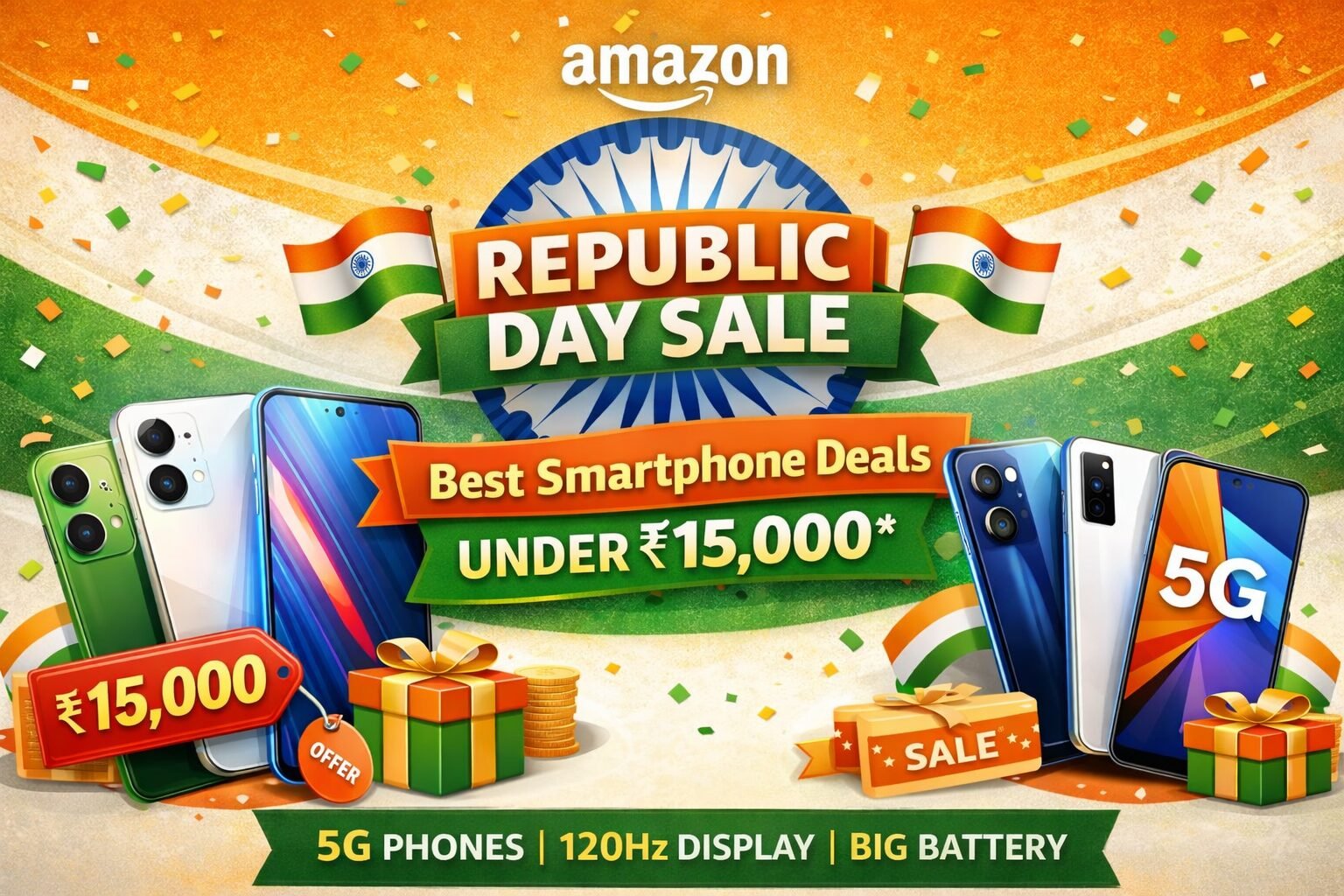 Amazon Republic Day Sale Best Smartphone Deals