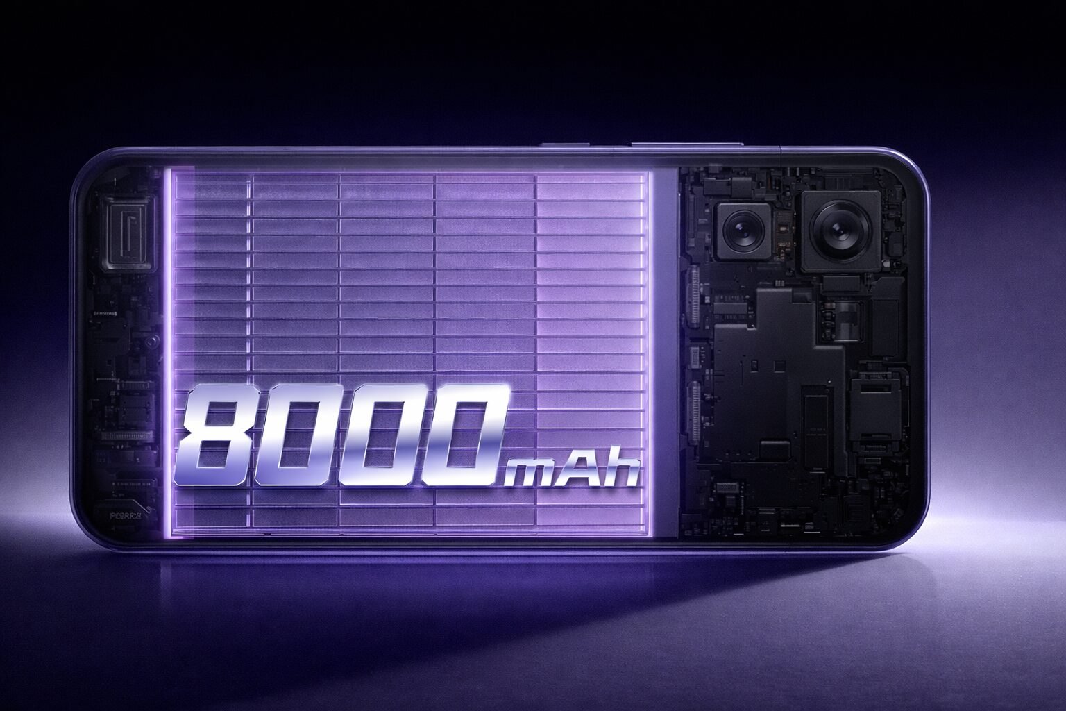 8000mAh Battery Smartphone