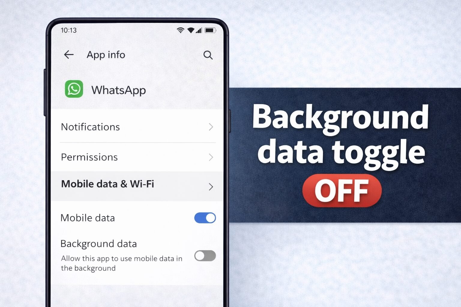 Disable Cloud Backup Mobile Data