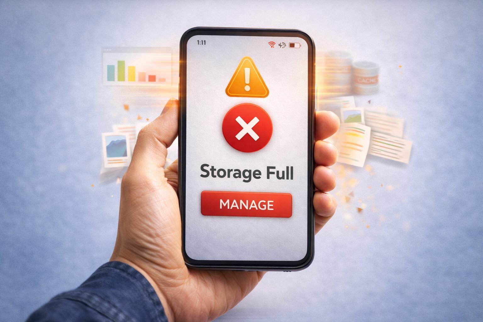 Storage Full Mobile Hang