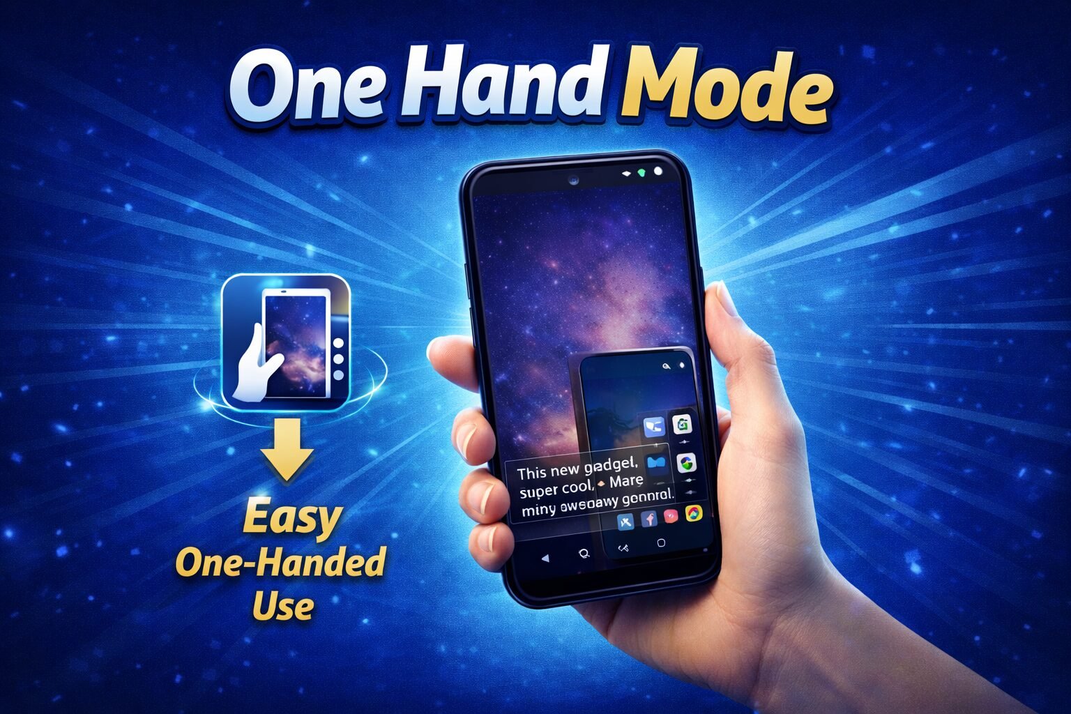 Android One Hand Mode
