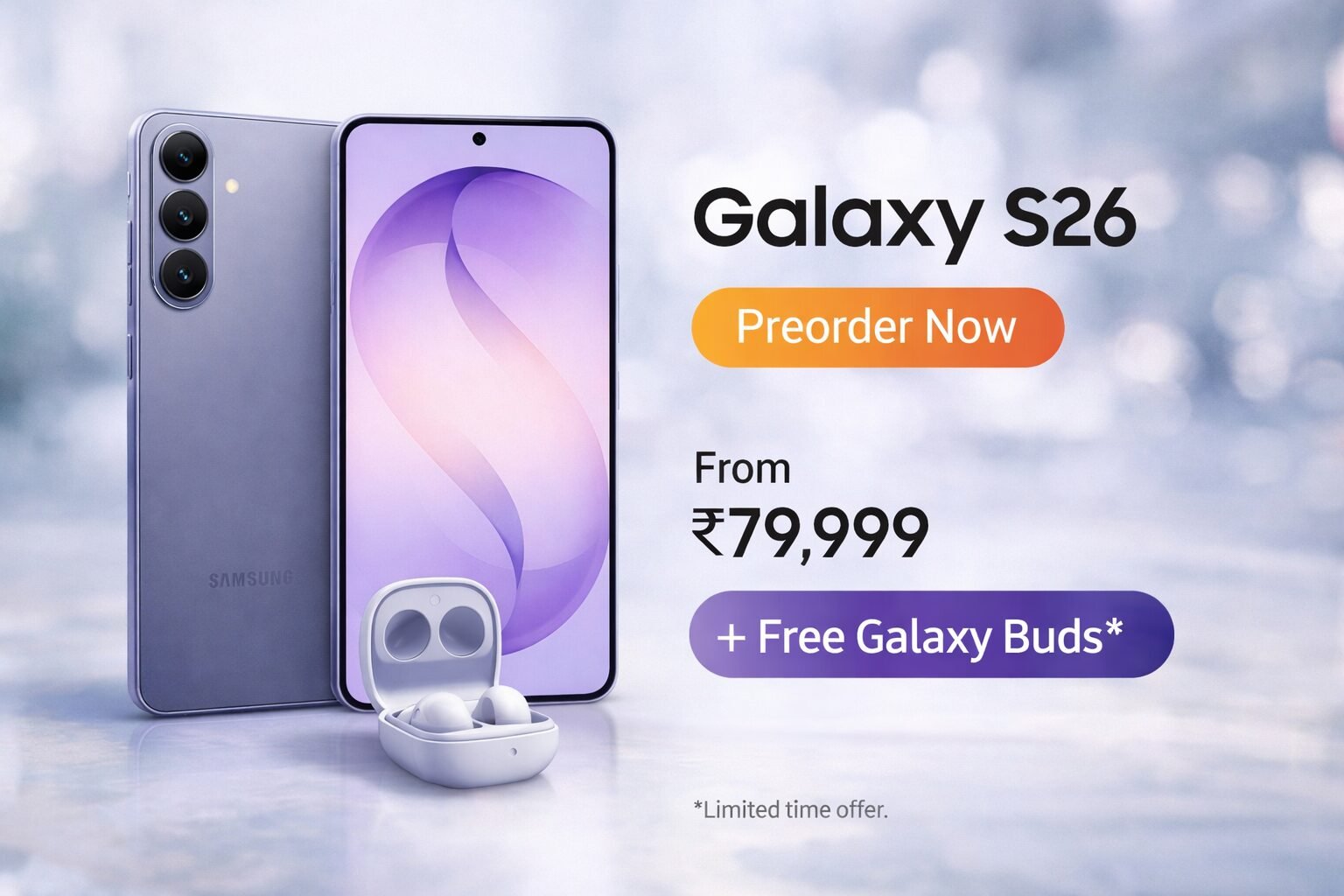 Samsung Galaxy S26 Series Launch Image