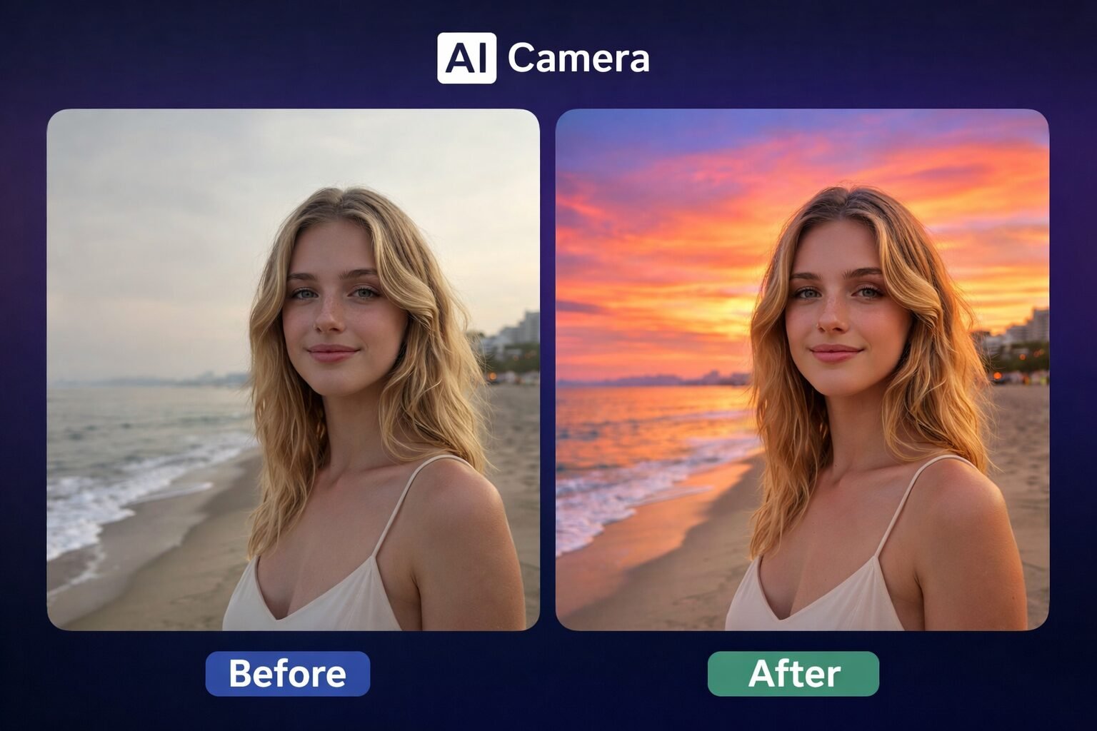 AI camera features smartphone example