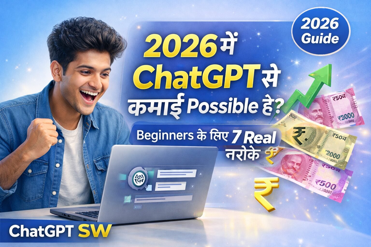 ChatGPT से कमाई 2026 Beginners Guide