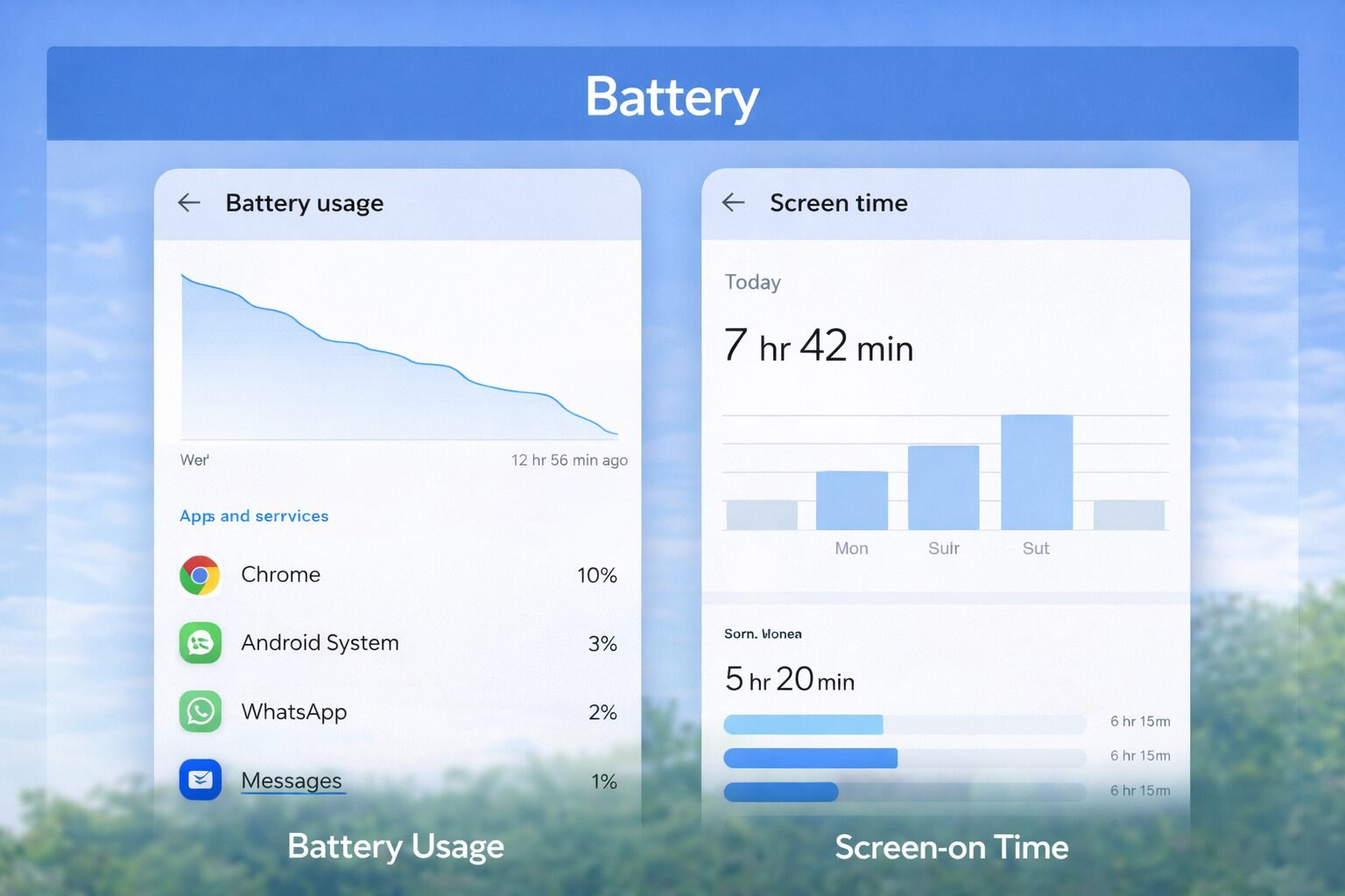 Android 15 battery usage