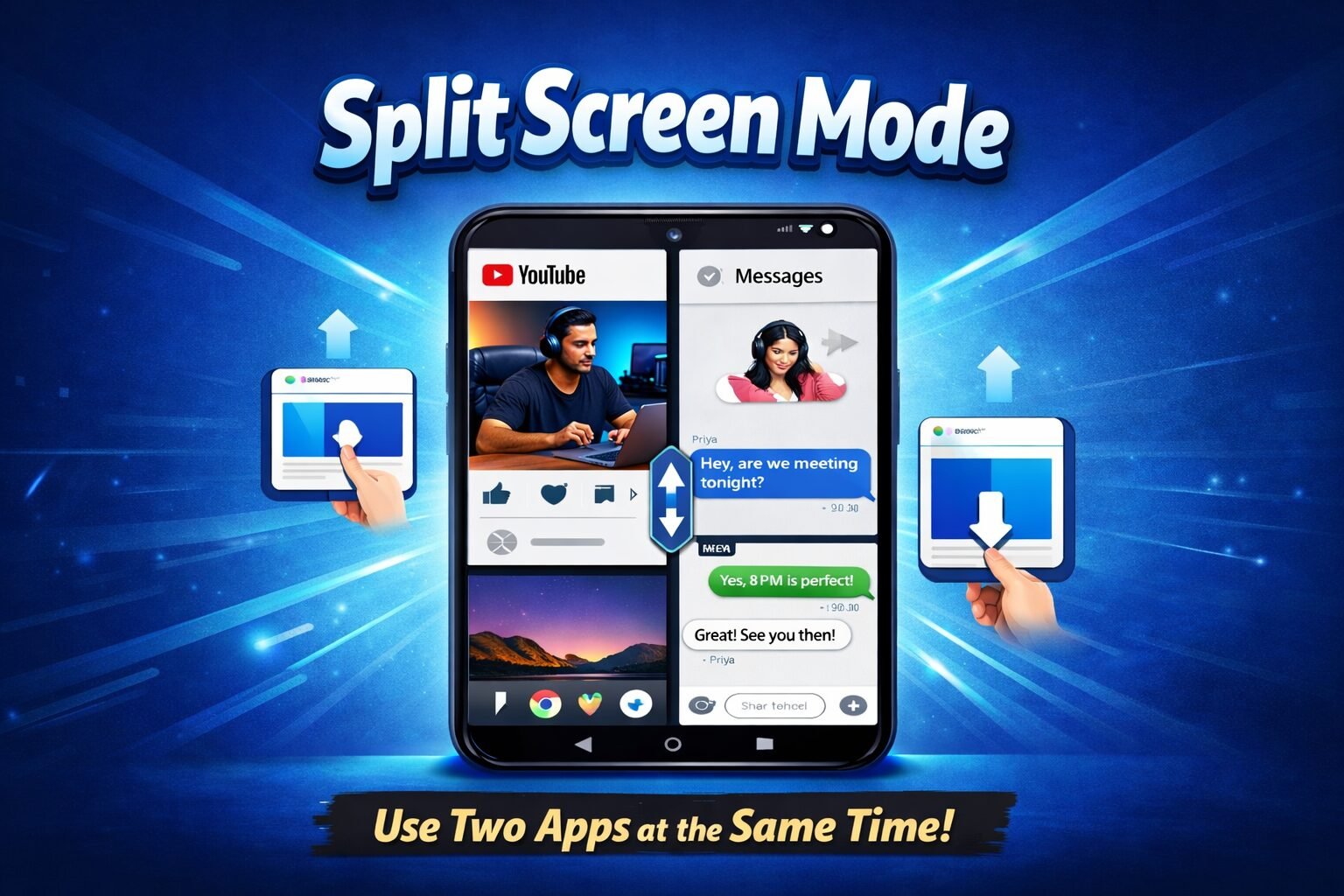 Android Split Screen Mode