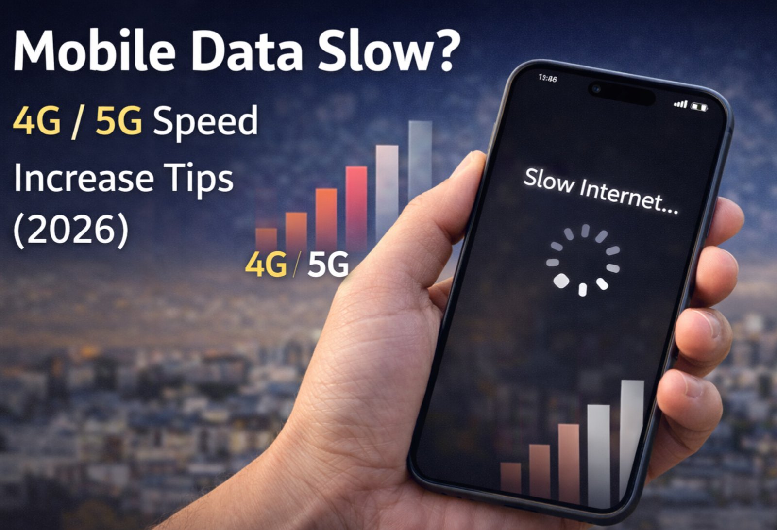 mobile data slow problem fix android