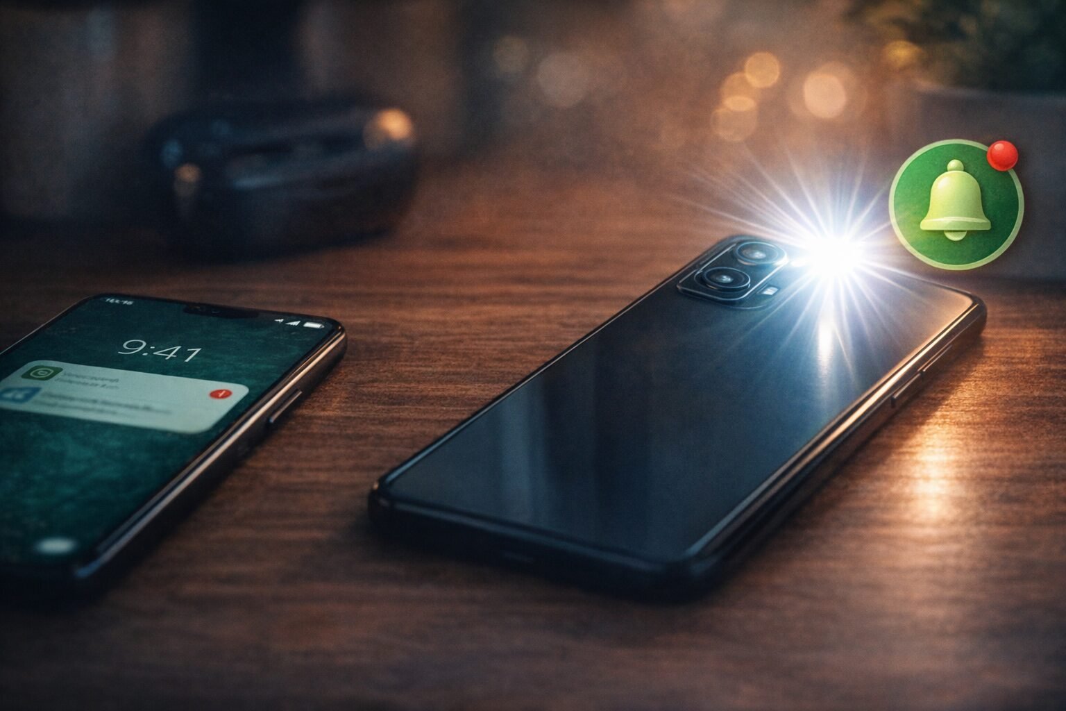 Flashlight Notification Android