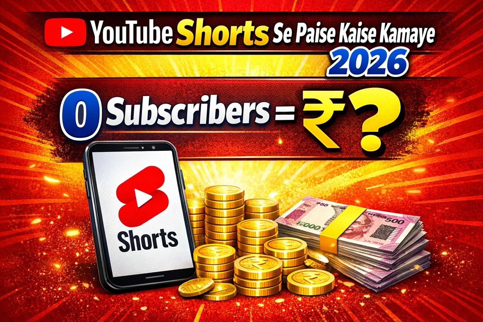 YouTube Shorts se paise kaise kamaye