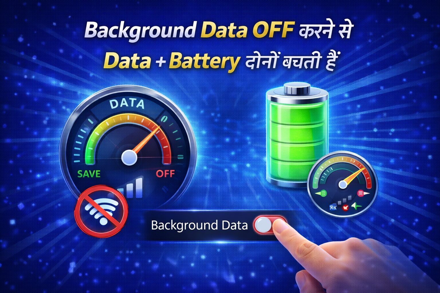 Background data off problem