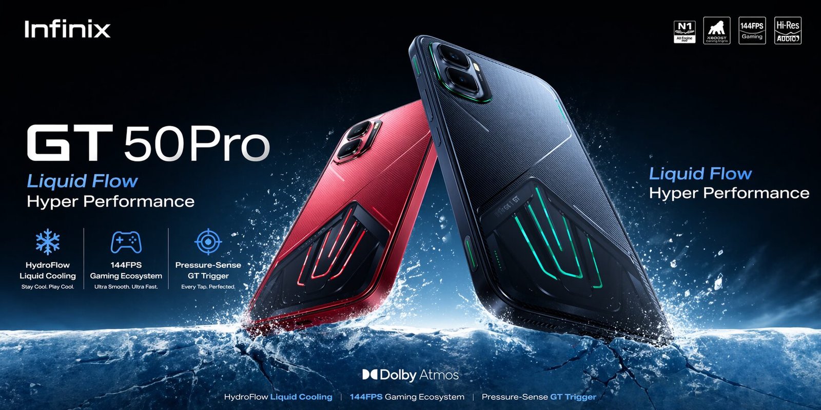 Infinix GT 50 Pro Design