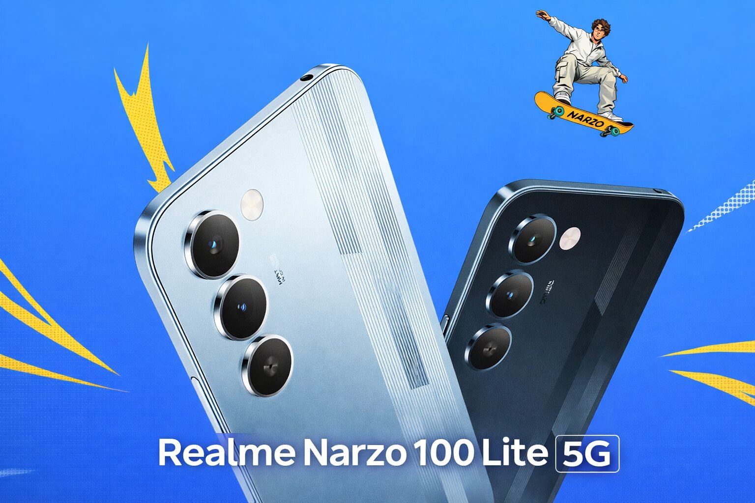 Realme Narzo 100 Lite 5G Launch Date 14 April 7000mAh Battery
