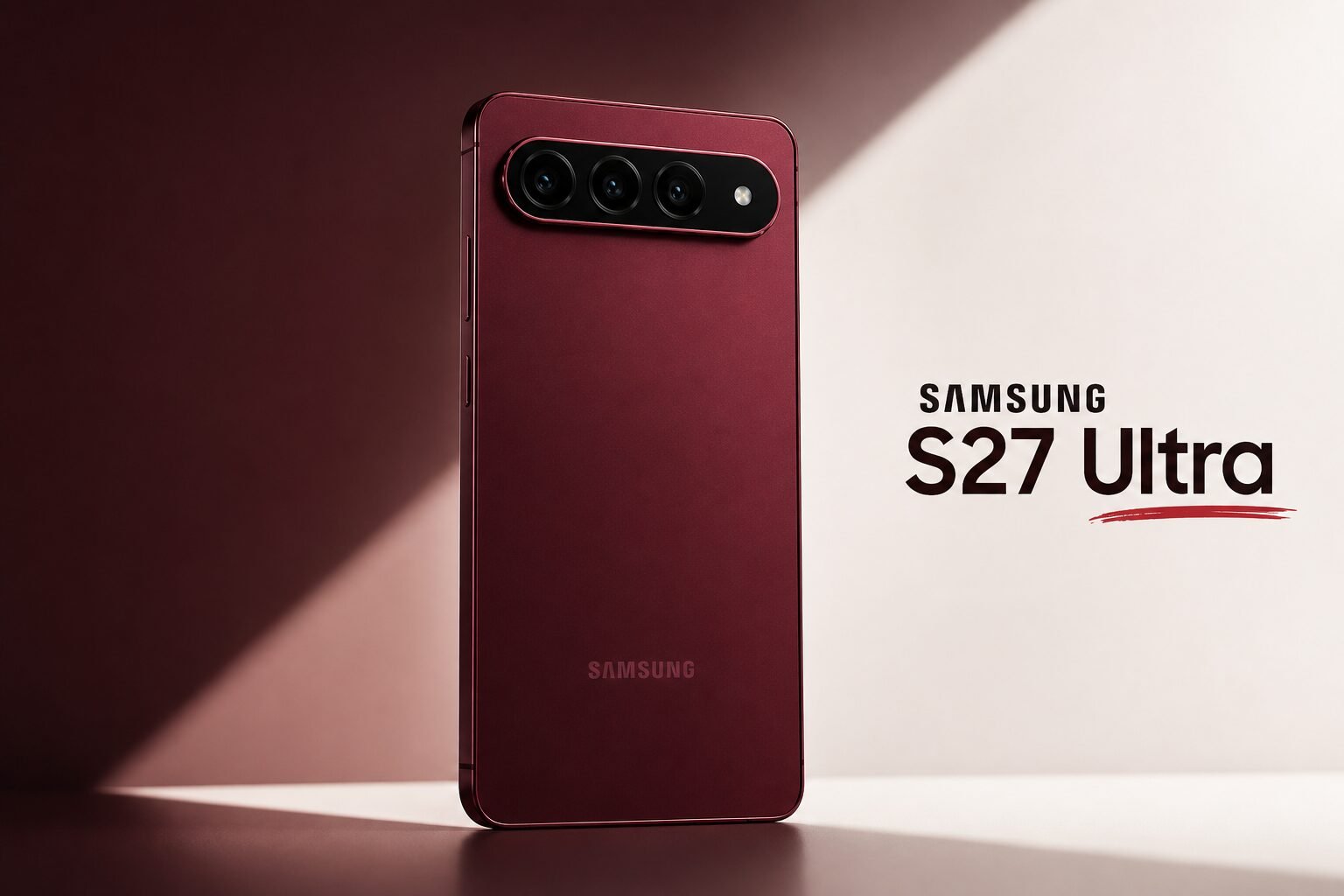 Samsung Galaxy S27 Ultra leak design new look flagship phone