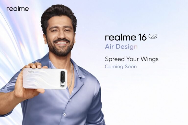 Realme 16 5G launch teaser me phone ka design aur features preview