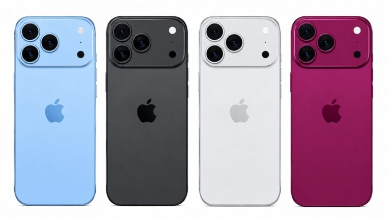 iPhone 18 Pro dummy units leak revealing new color shades and design details