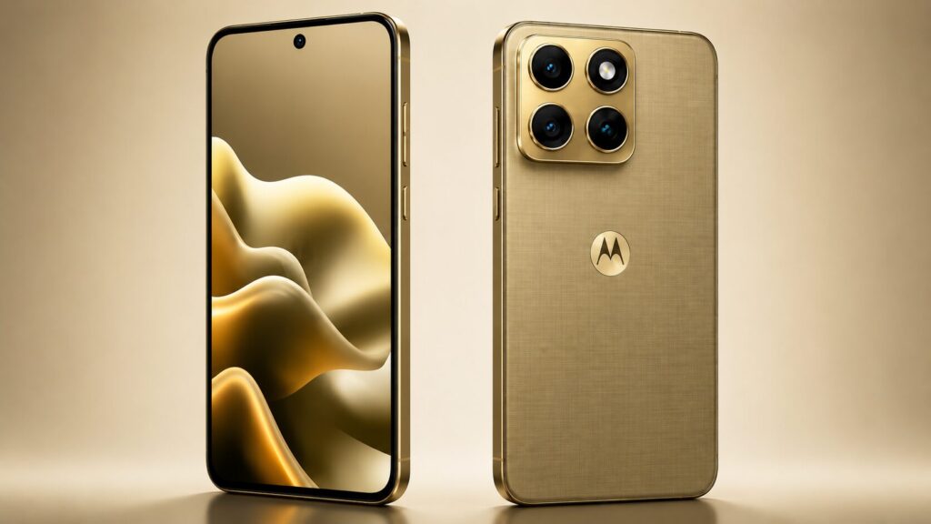 Motorola Edge 2026 smartphone leaked design renders showing front back and side angles before launch