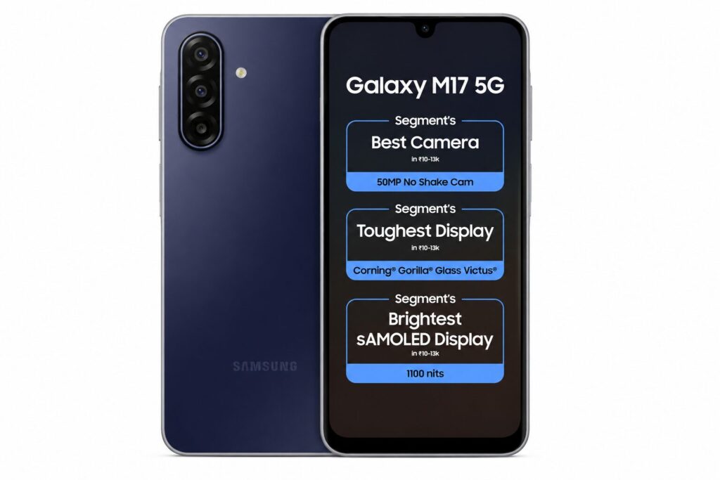 Samsung Galaxy M17 5G Amazon deal with 50MP camera discount price and latest offer details