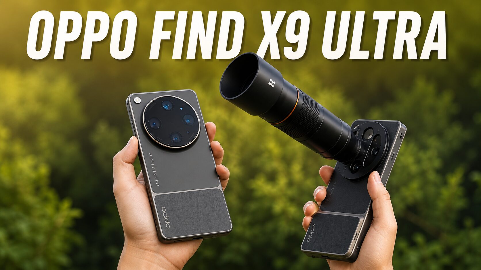 Oppo Find X9 Ultra First Unboxing Hasselblad Kit