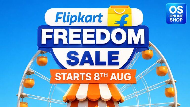 Flipkart Freedom Sale 2026 starts from 8 August with SBI Bank offers, early access, best smartphone deals, discounts and sale offers.